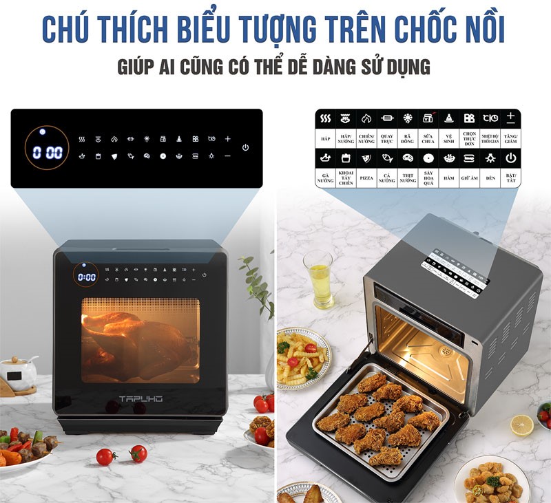 nồi chiên hơi nước là gì